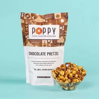 Dark Chocolate Pretzel Hand-Crafted Popcorn Market Bag