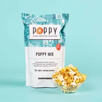 Poppy Mix Hand-Crafted Popcorn Market Bag