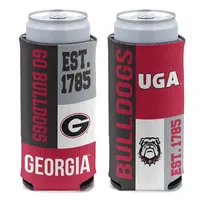 Georgia Bulldogs Block Slim Can Cooler