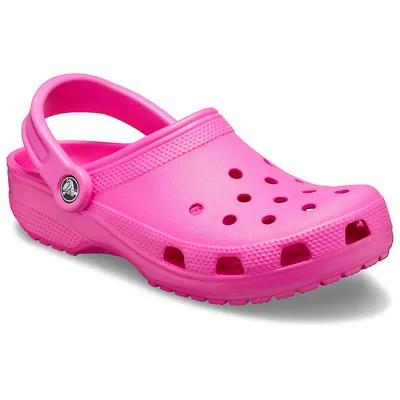 Adult Classic Clog Electric Pink