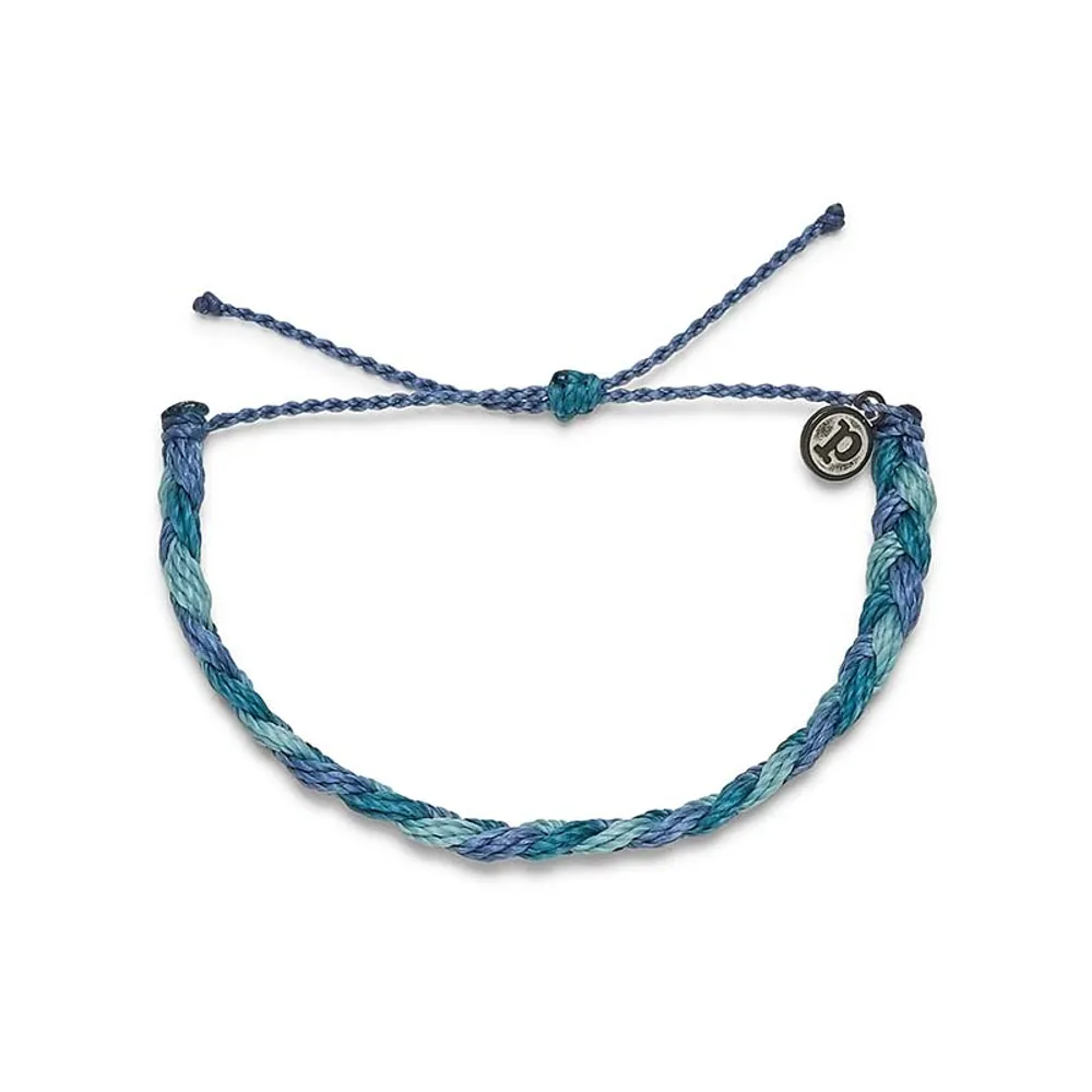 Deep Blue Sea Braided Bracelet