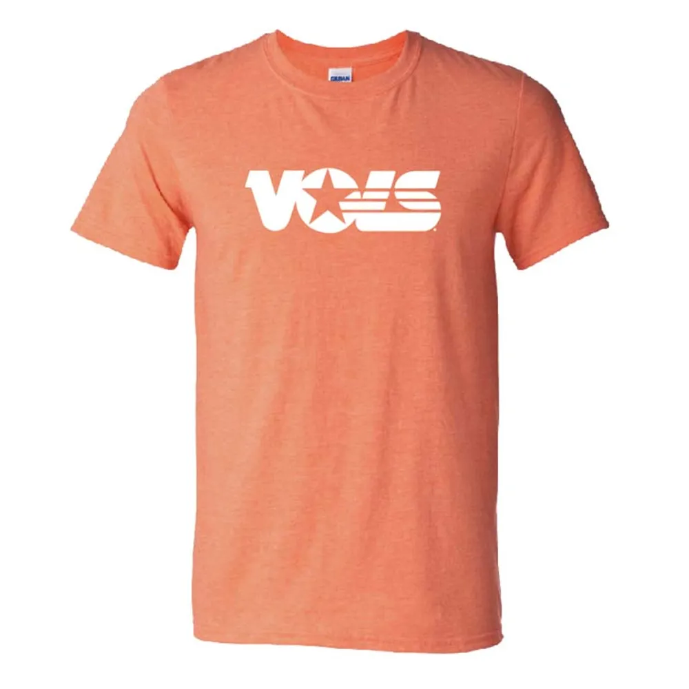 Vols Star Short Sleeve T-Shirt Heather Orange