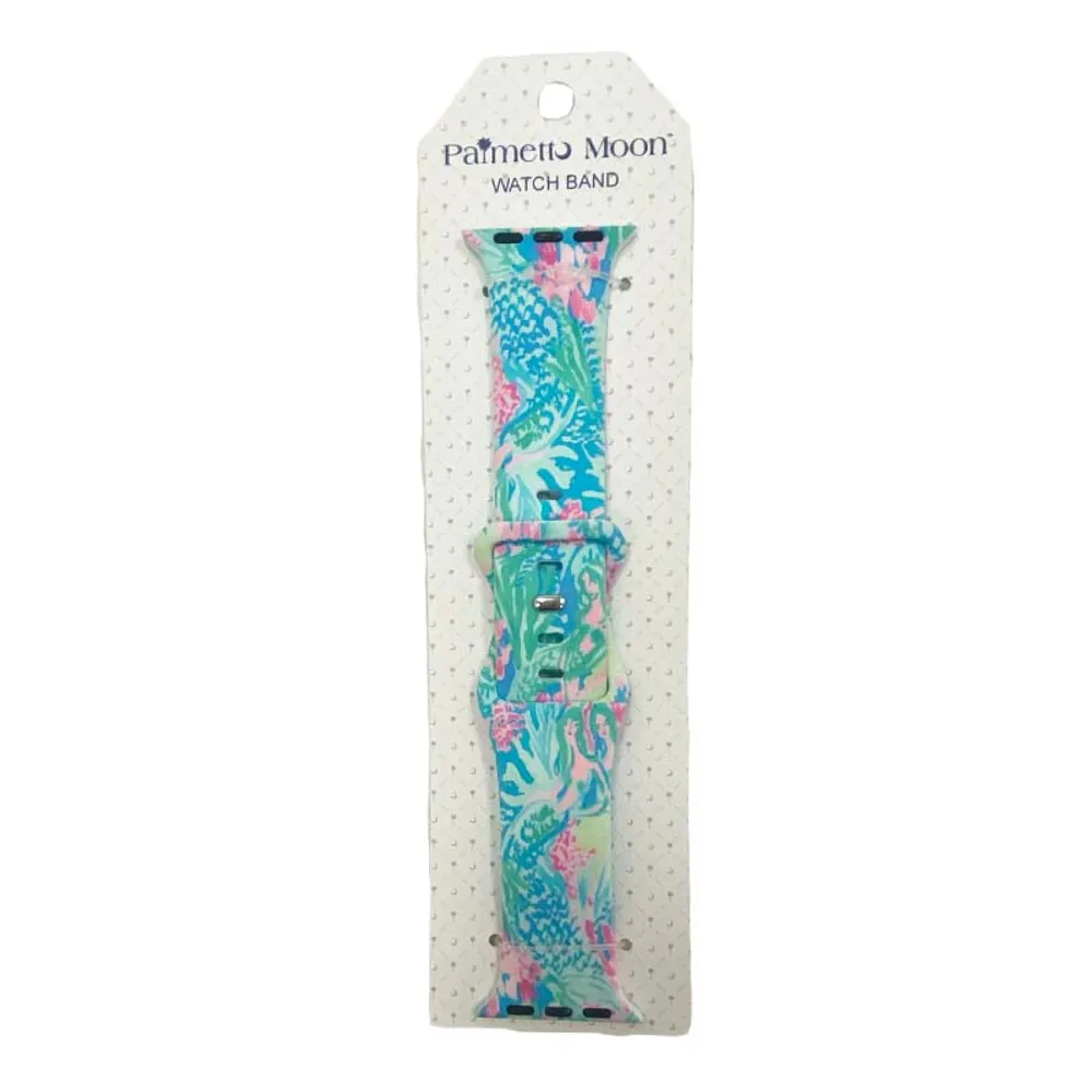 Mint Floral Tropics Watchband