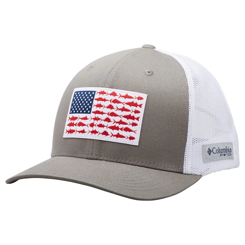 PFG Mesh Snap Back™ Fish Flag Ballcap