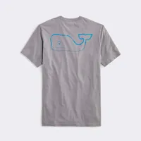 Faded Vintage Whale Short Sleeve T-Shirt
