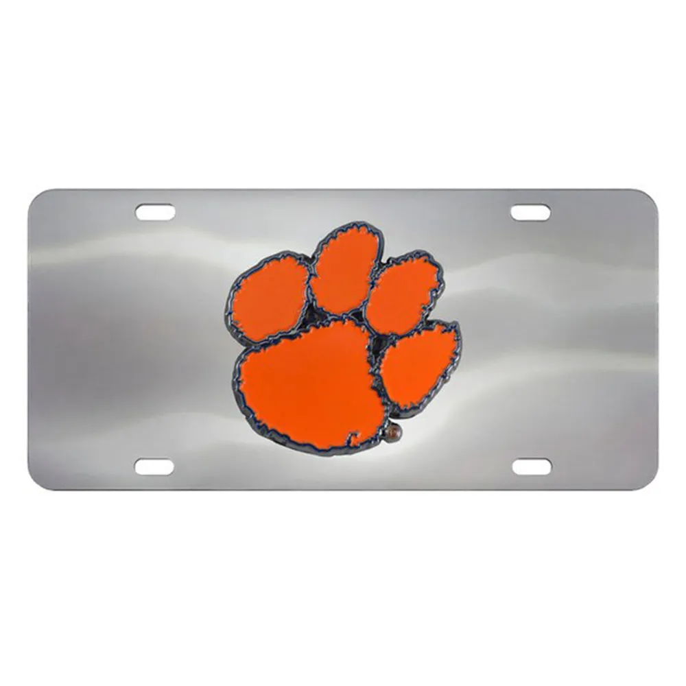 Clemson Diecast License Plate