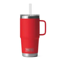 Rescue Red Rambler 25oz Straw Mug