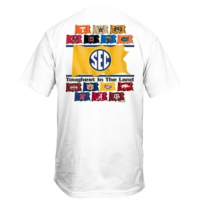 SEC Conference Flags Short Sleeve T-Shirt