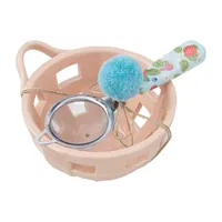 Pink Berry Strainer Set