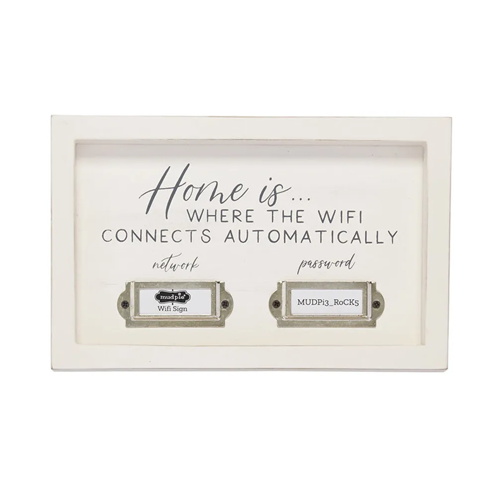 Home is Where the Wifi Connects Automatically Sign