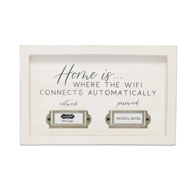 Home is Where the Wifi Connects Automatically Sign
