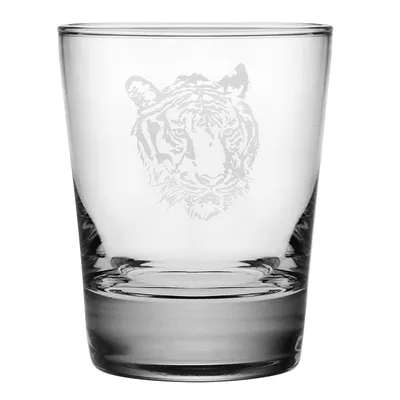 Tiger Head 13oz Glass