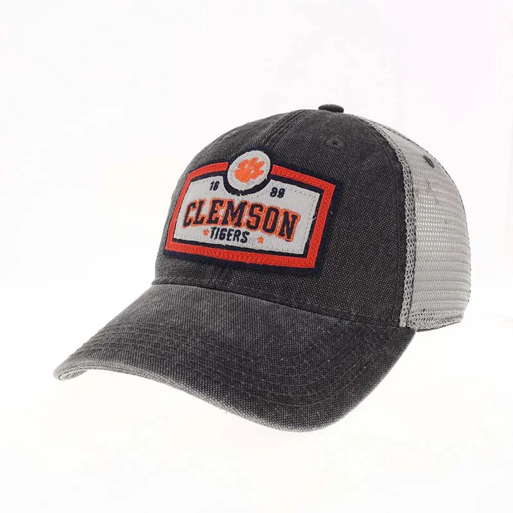 Clemson DTA Scoreboard Trucker in Black and Grey