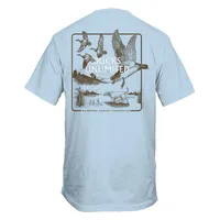 Etched Collage Short Sleeve T-Shirt