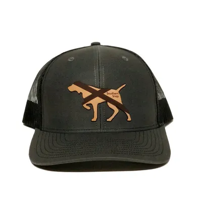 Alabama Leather Pointer Patch Hat
