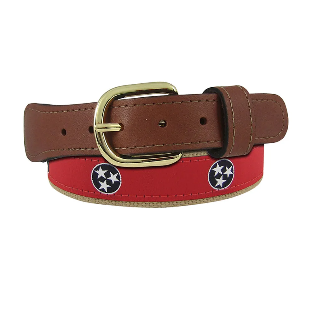 Tri-Star Ribbon Belt