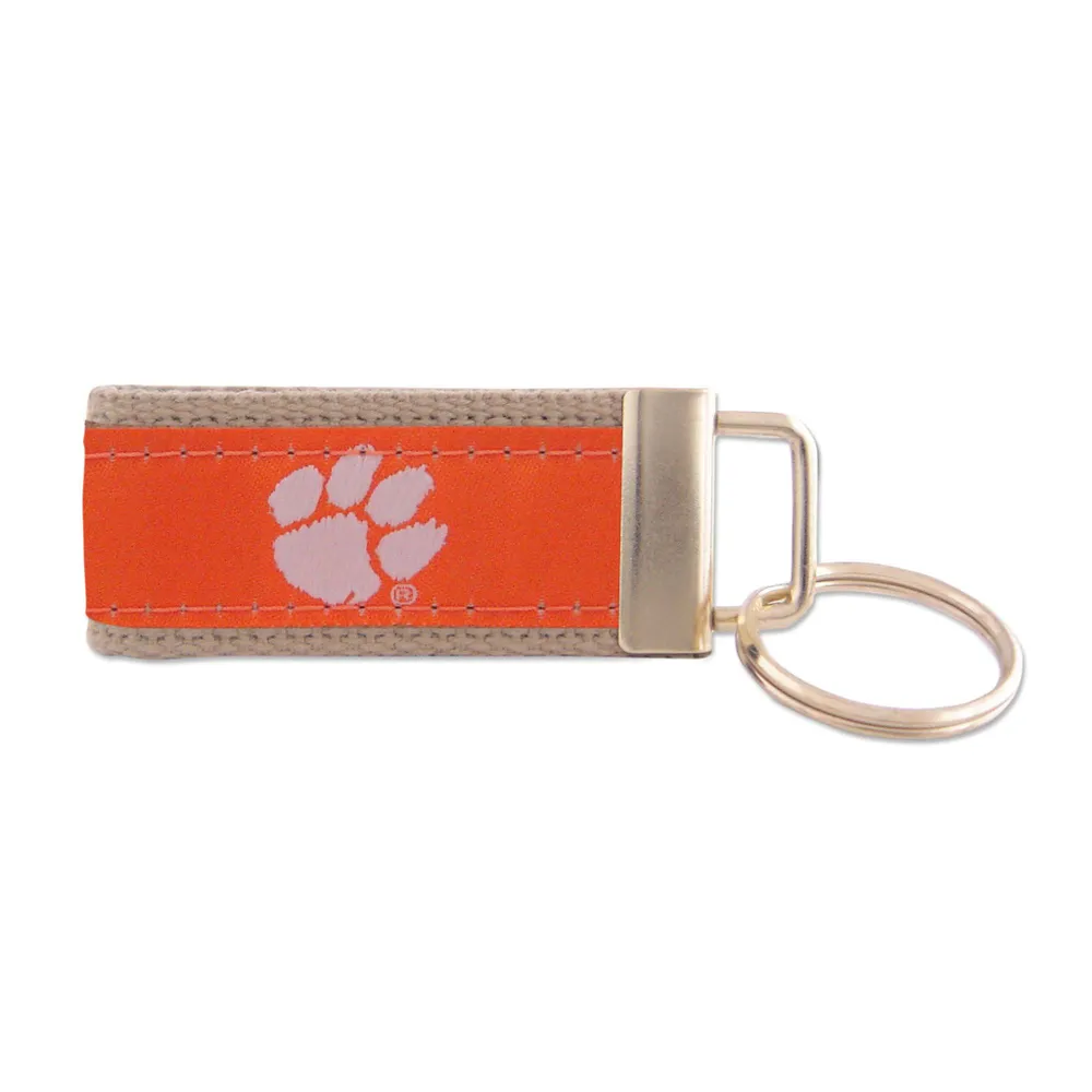 Clemson Tiger Paw Key Fob