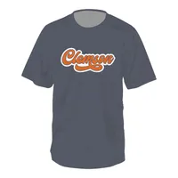 Clemson Retro Script Short Sleeve T-Shirt