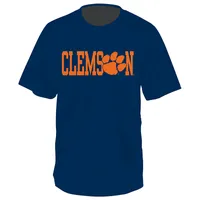 Clemson Arch with Paw Short Sleeve T-Shirt