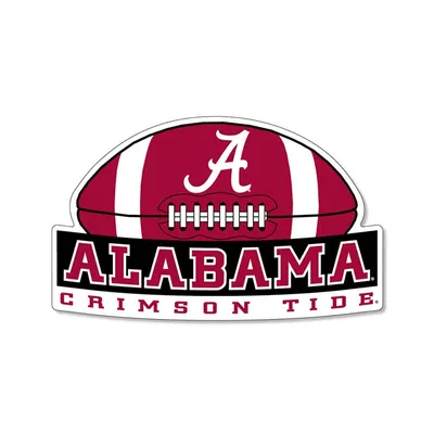 3 inch Alabama Football Decal