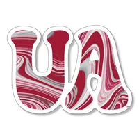 3 inch UA Swirl Decal