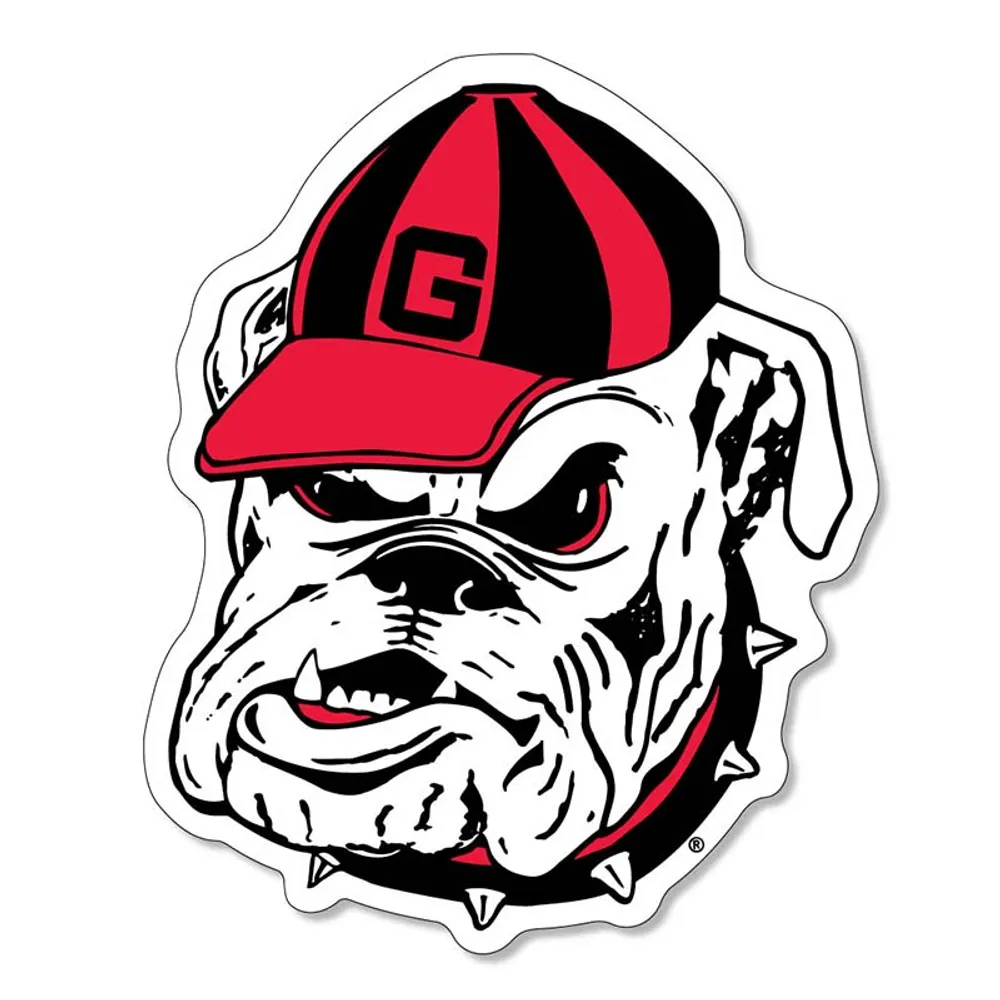 6 inch UGA Bulldog Decal