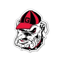 3 inch UGA Retro Bulldog Decal