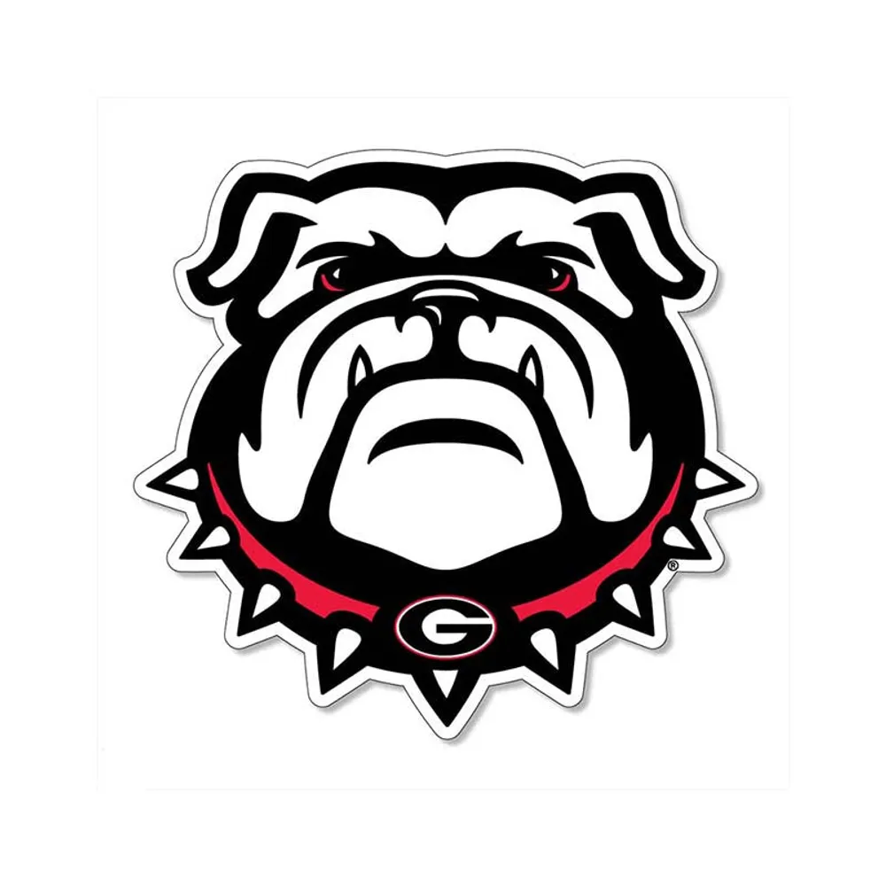 3 inch UGA Modern Bulldog Decal