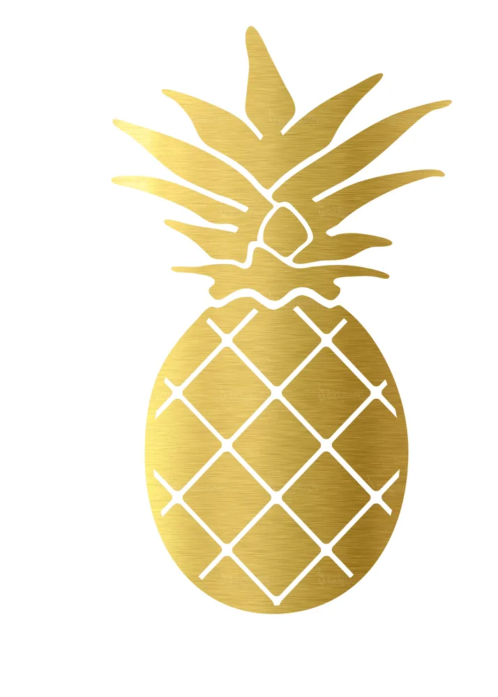 Pineapple inch Decal