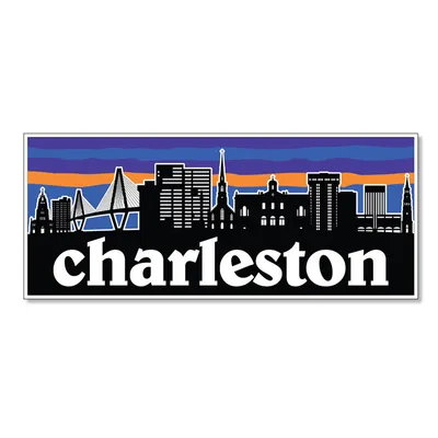 Charleston Skyline Decal
