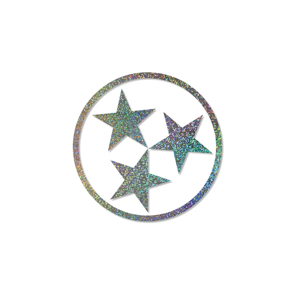 Mini Tri-Star 2 inch  Decal