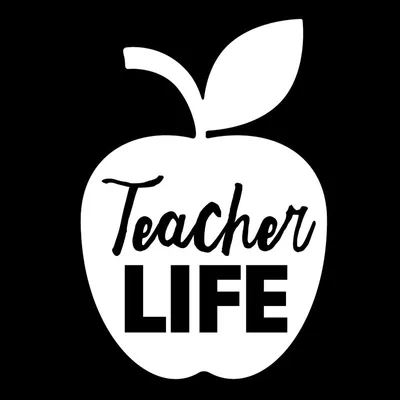 Teacher Life 3 inch Vinyl Decal