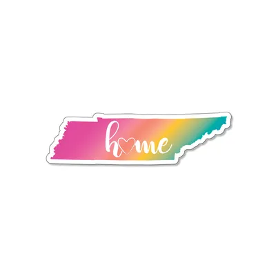 3 inch Tennessee Watercolor Home Decal