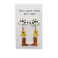 Cowgirl 3 Pack Earrings