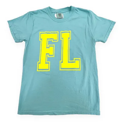 Florida Puff Neon Yellow Short Sleeve T-Shirt