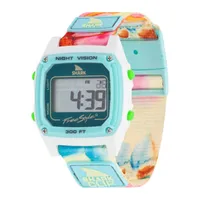 Shark Classic Clip Watch in Flower Power