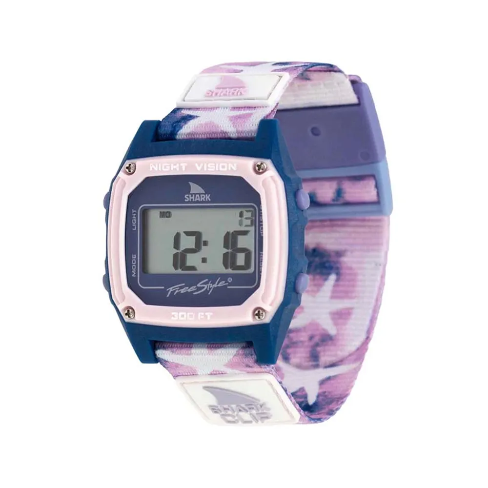 Shark Classic Clip Watch in Lavender Starfish