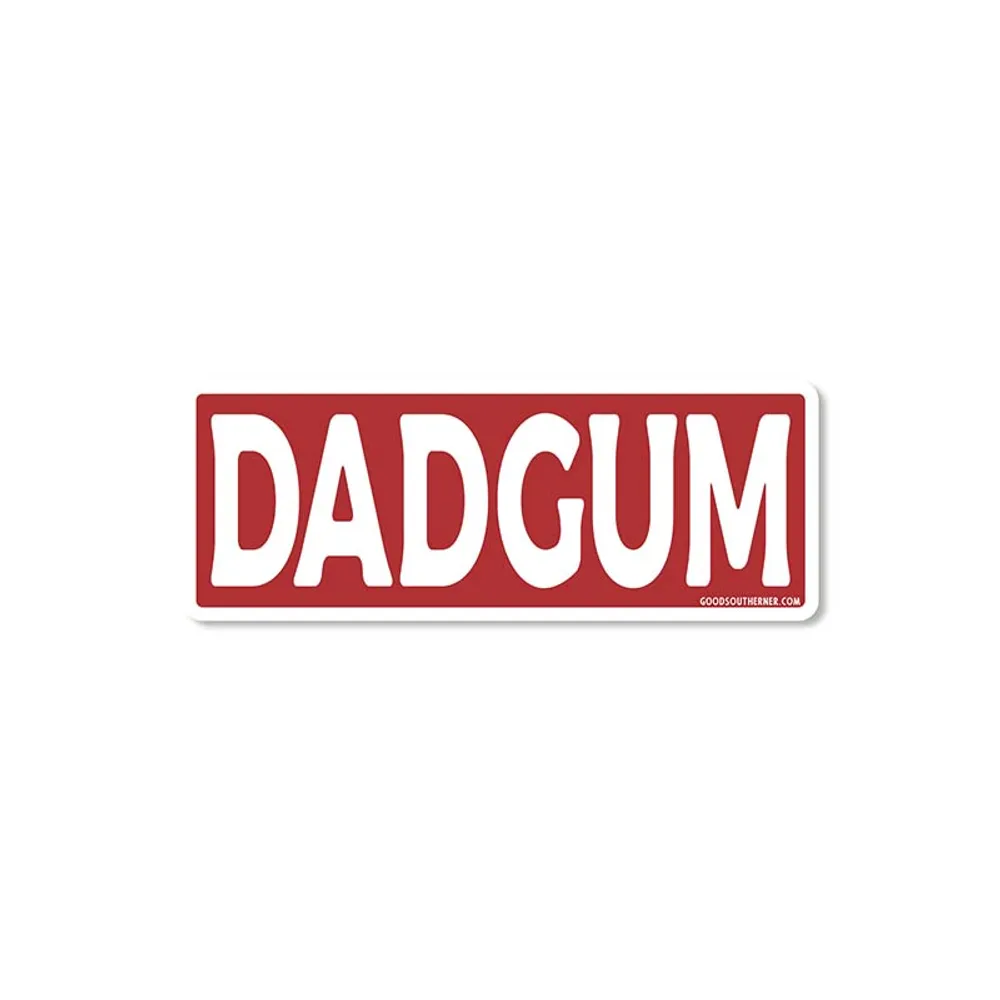 Dadgum Sticker