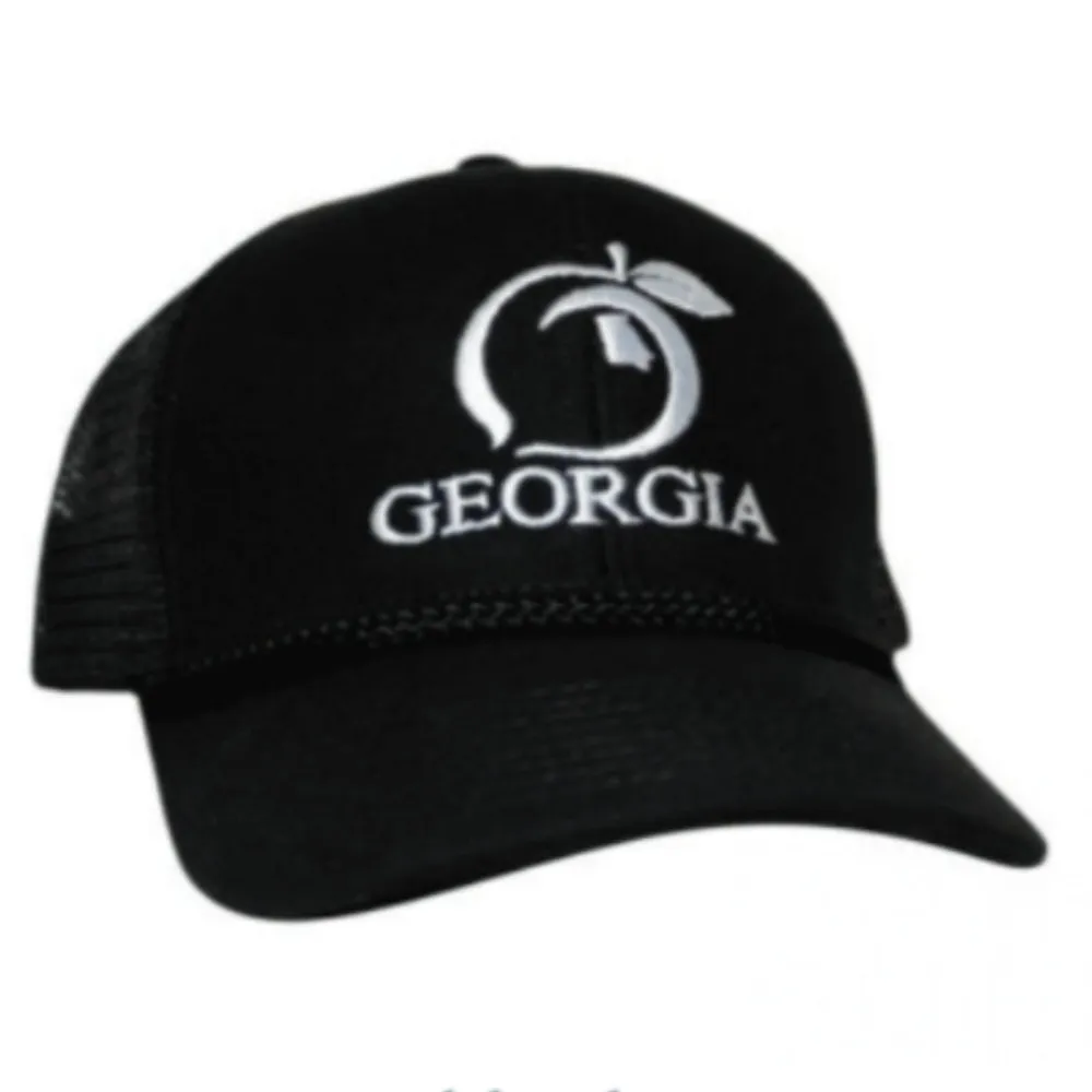 Peach State Pride Georgia Peach Mesh Back Hat