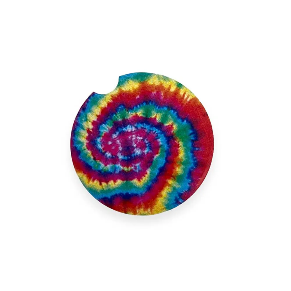 Tie Dye Car Coaster