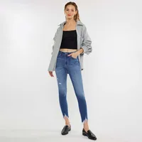 The Aiya High Rise Skinny Jeans