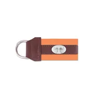 UT Concho Ribbon Leather Key Fob