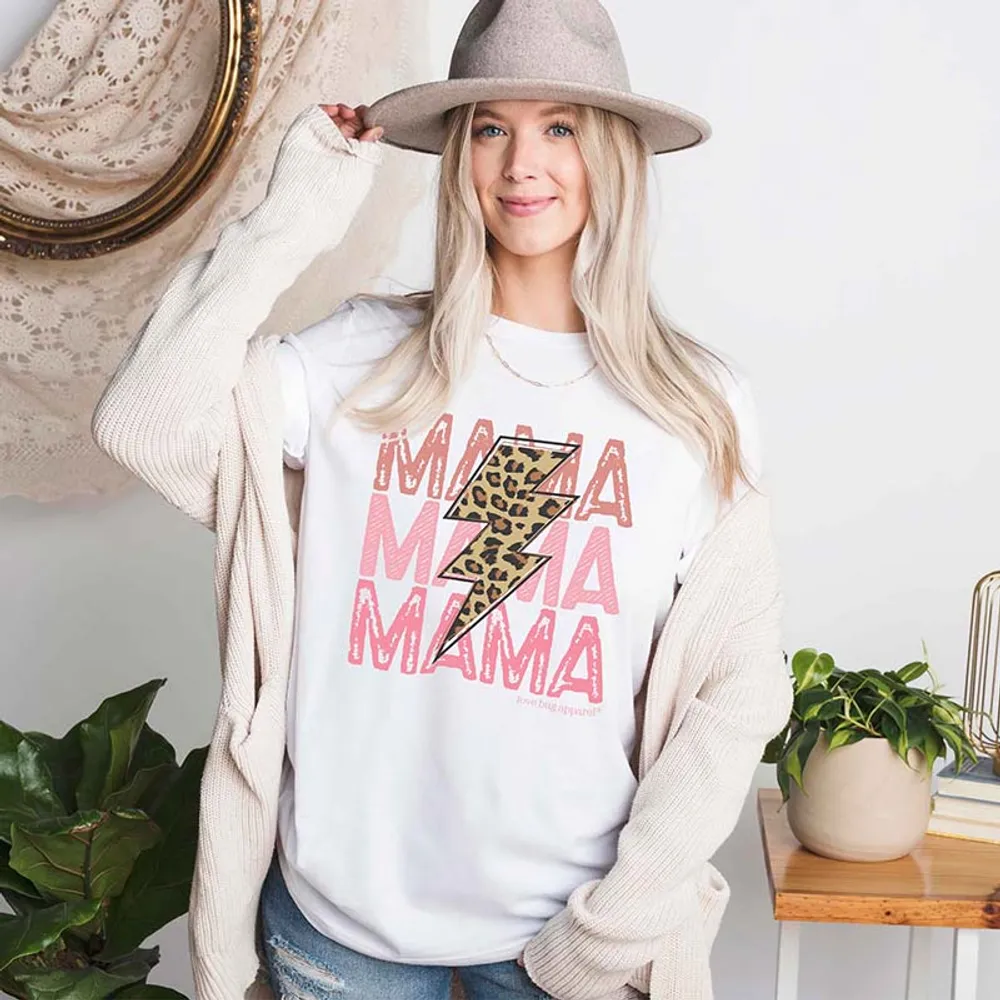 Lightning Mama Repeat Short Sleeve T-Shirt