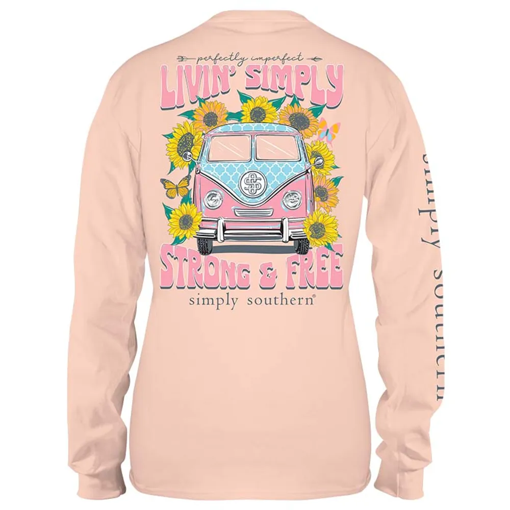 Live Simply Van Long Sleeve T-Shirt