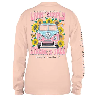 Live Simply Van Long Sleeve T-Shirt