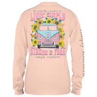 Live Simply Van Long Sleeve T-Shirt