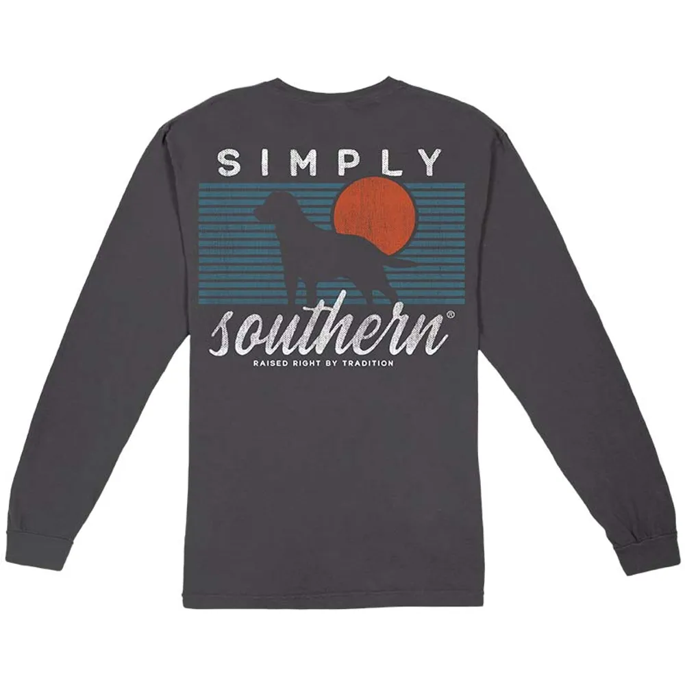 Men's Sunset Logo Long Sleeve T-Shirt