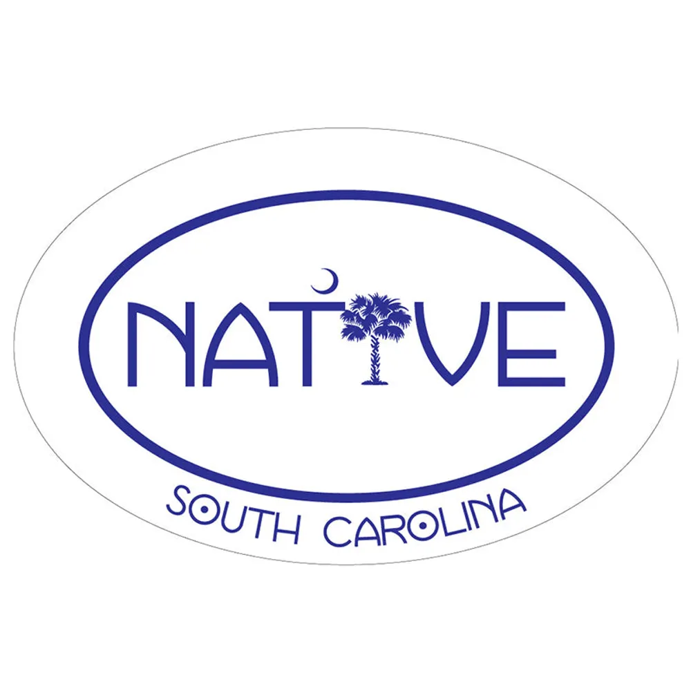 Native SC Oval Decal