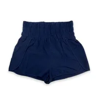 Elastic Waist Pull On Collegiate Shorts