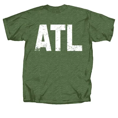 Distressed ATL Airport Code Short Sleeve T-Shirt